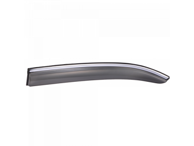 Ветровики SkyLine Toyota Avensis (with 15mm chrome molding) 09-